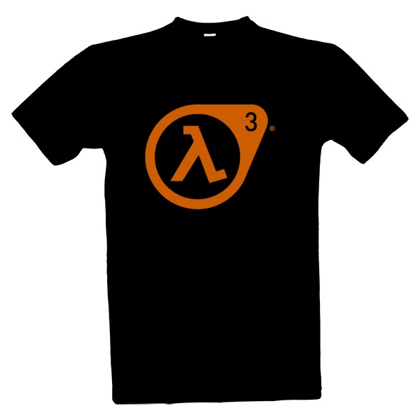 Tričko s potlačou Half Life 3