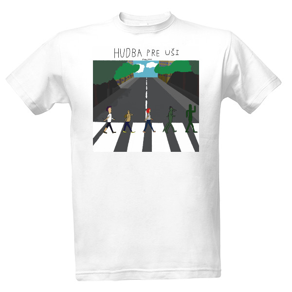 Tričko s potlačou Hudba pre usi