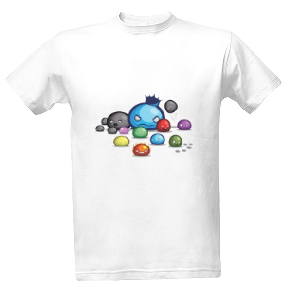 Tričko s potlačou Slimes