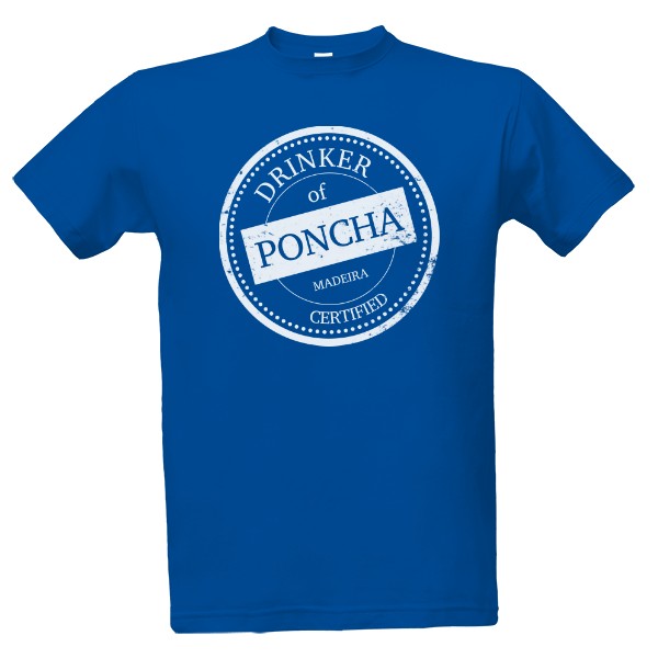 Tričko s potlačou Tričko Certified Drinker of Poncha